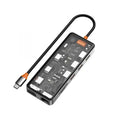 WiWU CB012 – Hub USB-C 12-en-1 Transparent & Puissant