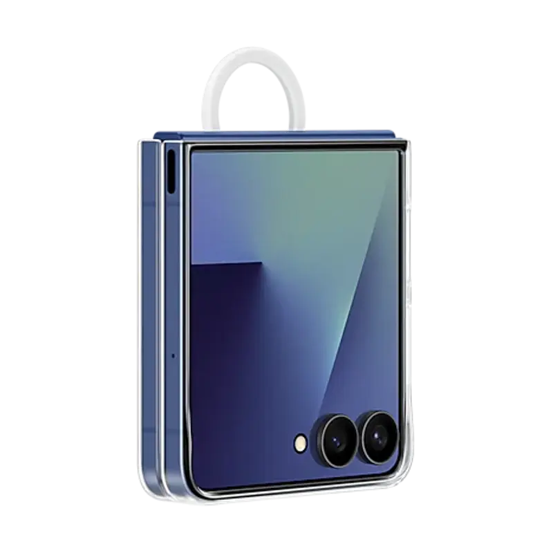 Ring Case (Clear) For Z flip7