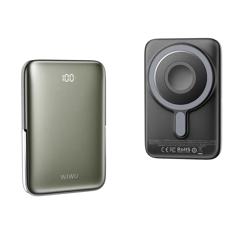 Power Bank WiWU Elite 10 000mAh Magnétique avec Support