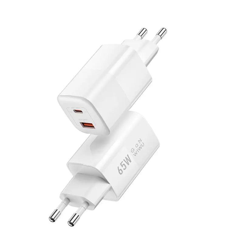 Chargeur WiWU 65 W – USB-C & USB-A